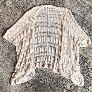Free People Crochet Kimono